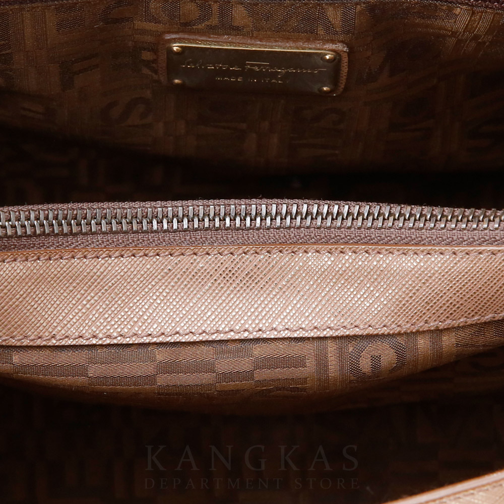 FERRAGAMO(USED)페레가모 사피아노 간치니 숄더백